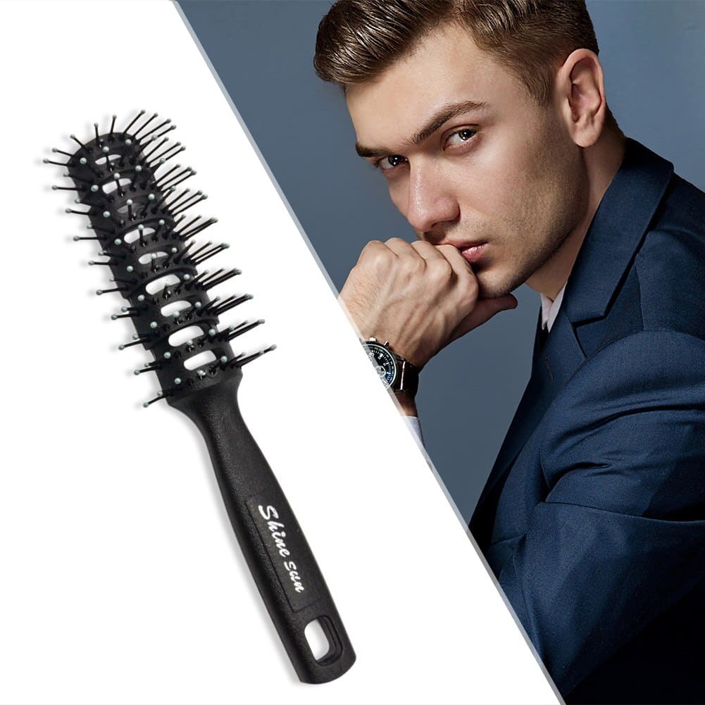Brosse cheveux homme Afro