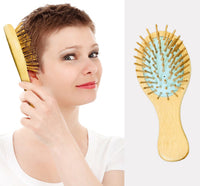Thumbnail for Mini brosse cheveux bois