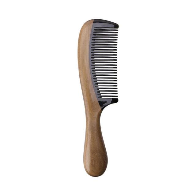 Peigne chauve en bois, outil de coiffage pour homme, brosse de soins  capillaires de qualité supérieure, sac antistatique