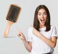 Thumbnail for Brosse à cheveux en bambou