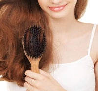 Thumbnail for Brosse poil de sanglier cheveux électrique femme